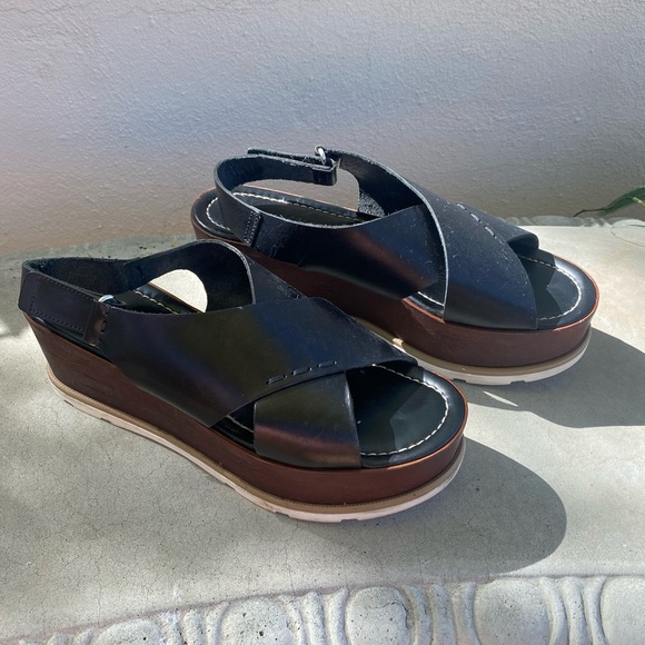 Kenneth Cole Mila Black Sandals 8.5 - Picture 6 of 9